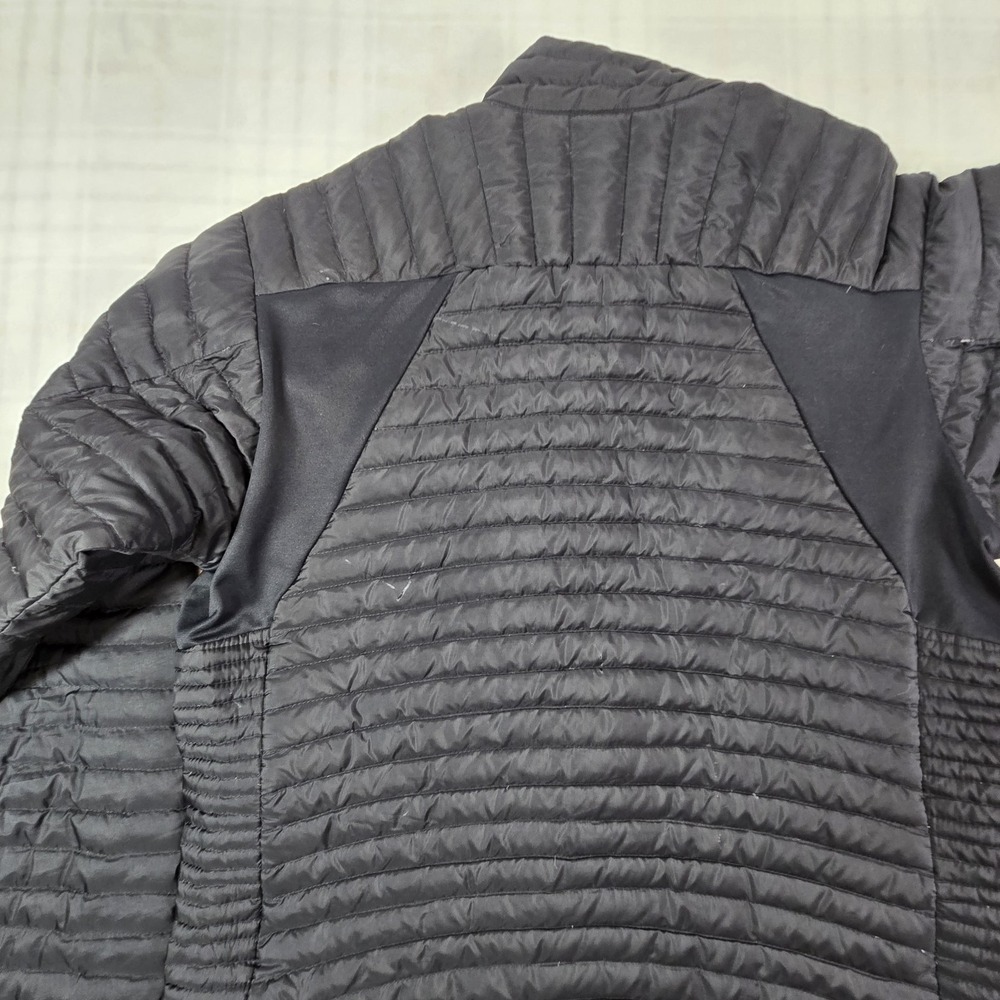 Eddie Bauer First Ascent Men Packable Puffer Jacket Stormdown 800 Black L - Picture 3 of 16